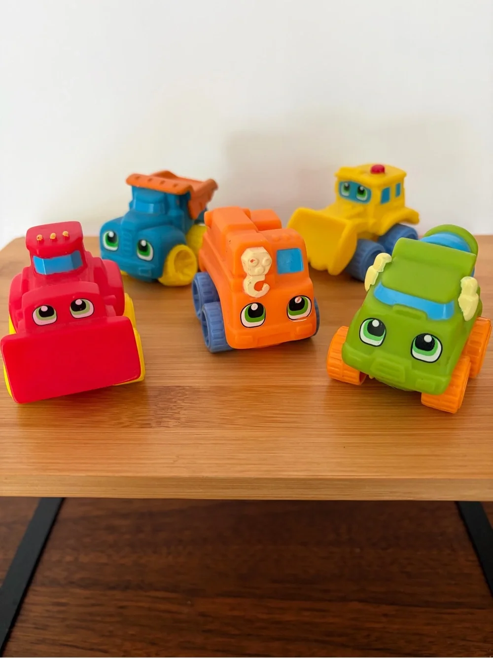 FB Toys - Baby Wheels Construction Cars. Toddler 18M+ Dump TrucK, Cement Mixer